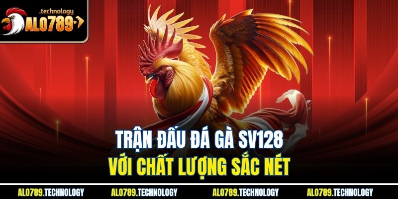 Trận đấu đá gà SV128 với chất lượng sắc nét
